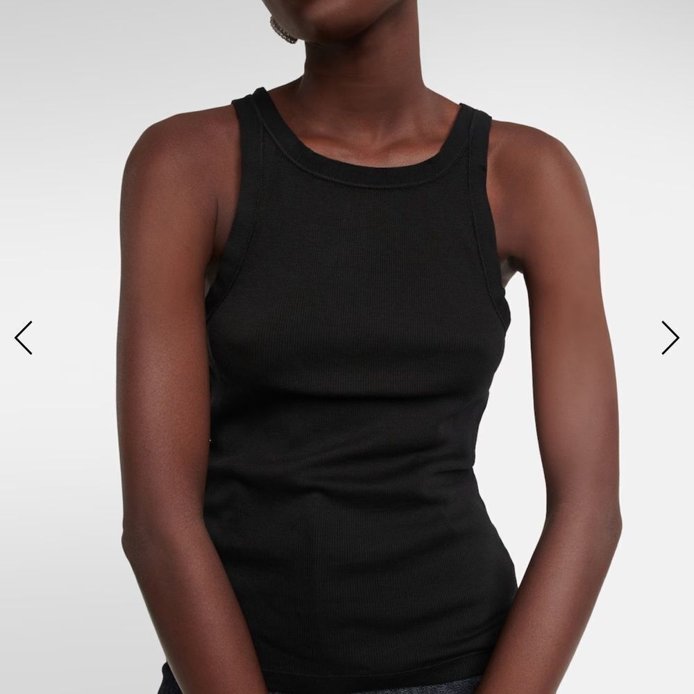NILI LOTAN Jennifer rib-knit tank top